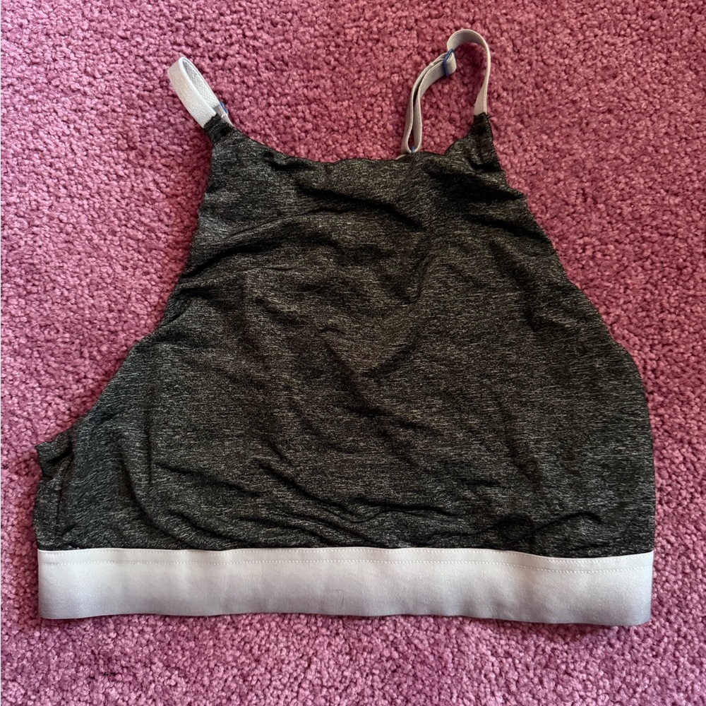Victoria's Secret Gray and White Bra size small